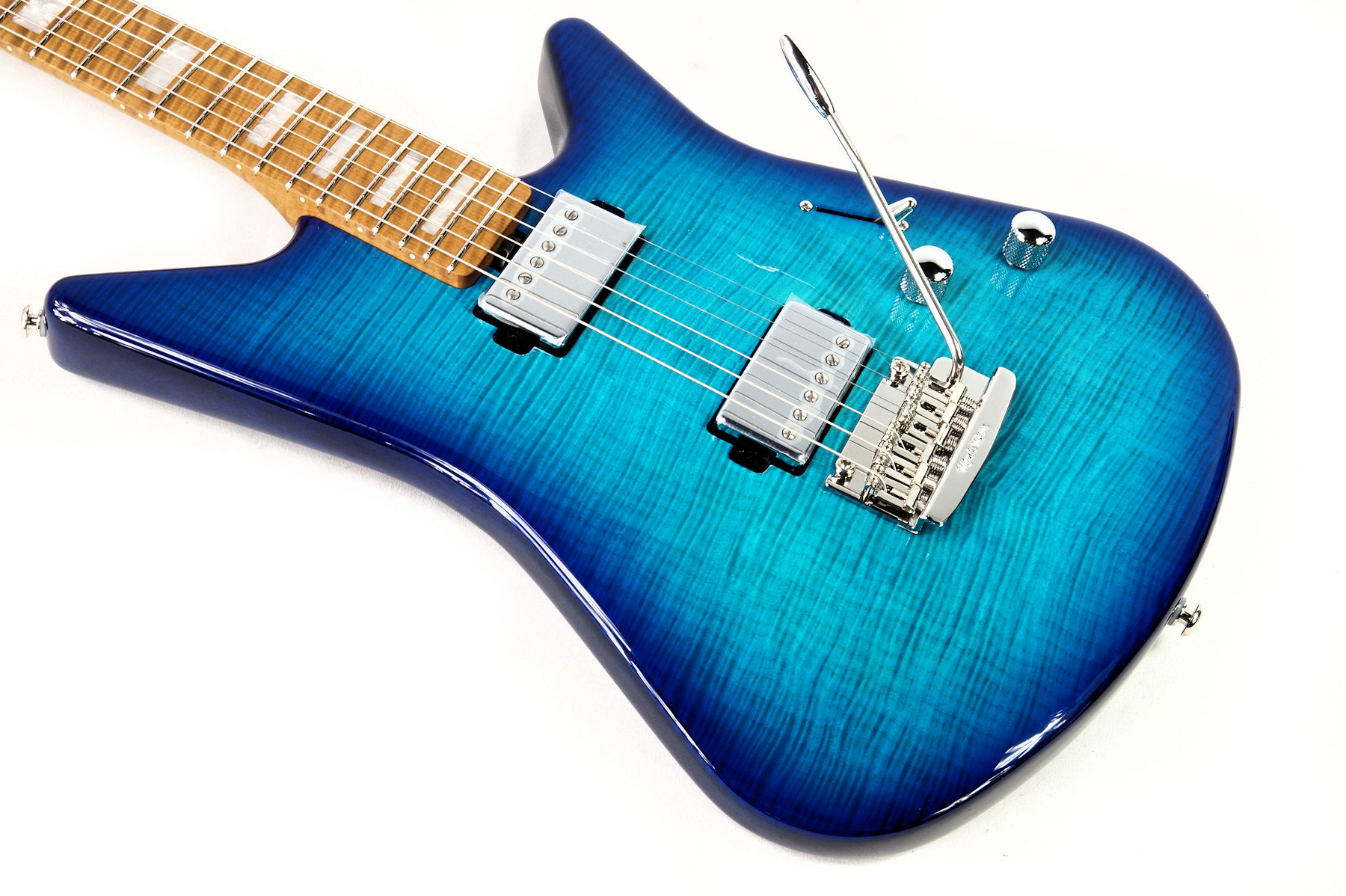 Ernie Ball Music Man Albert Lee HH BFR - Malibu Burst - #6/75 - D01269 - Image 5
