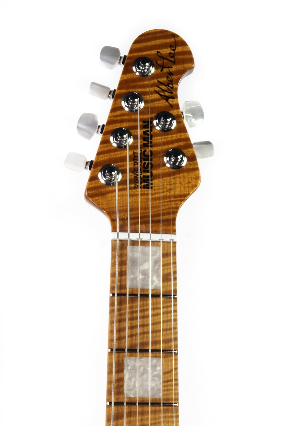 Ernie Ball Music Man Albert Lee HH BFR - Malibu Burst - #6/75 - D01269 - Image 8
