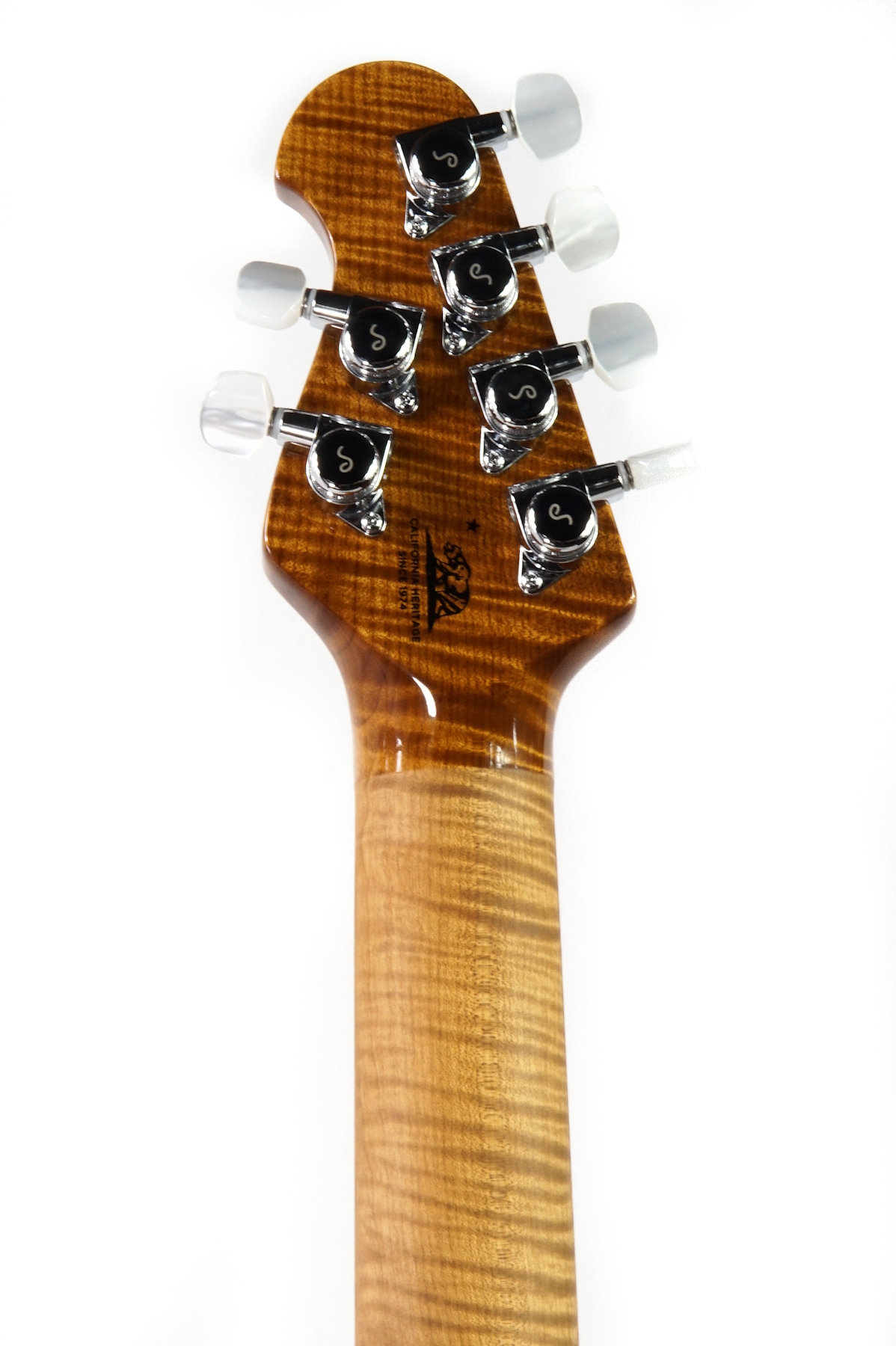 Ernie Ball Music Man Albert Lee HH BFR - Malibu Burst - #6/75 - D01269 - Image 9
