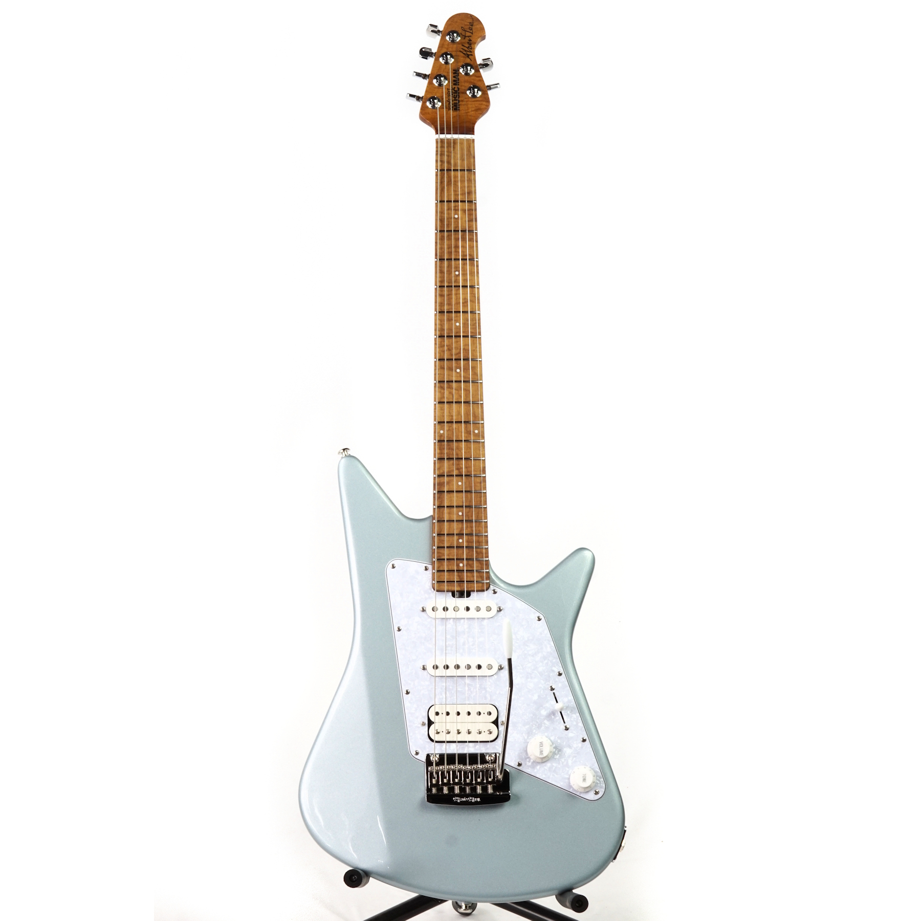 Ernie Ball Music Man Albert Lee HSS - Firemist Silver - H11136