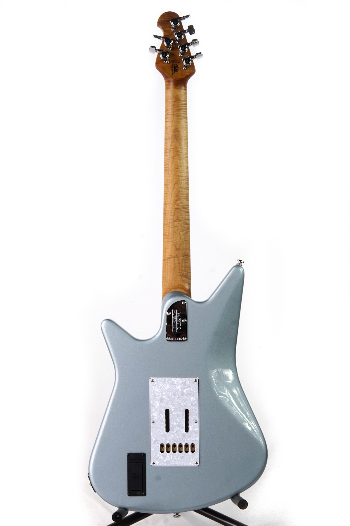 Ernie Ball Music Man Albert Lee HSS - Firemist Silver - H11136 - Image 10
