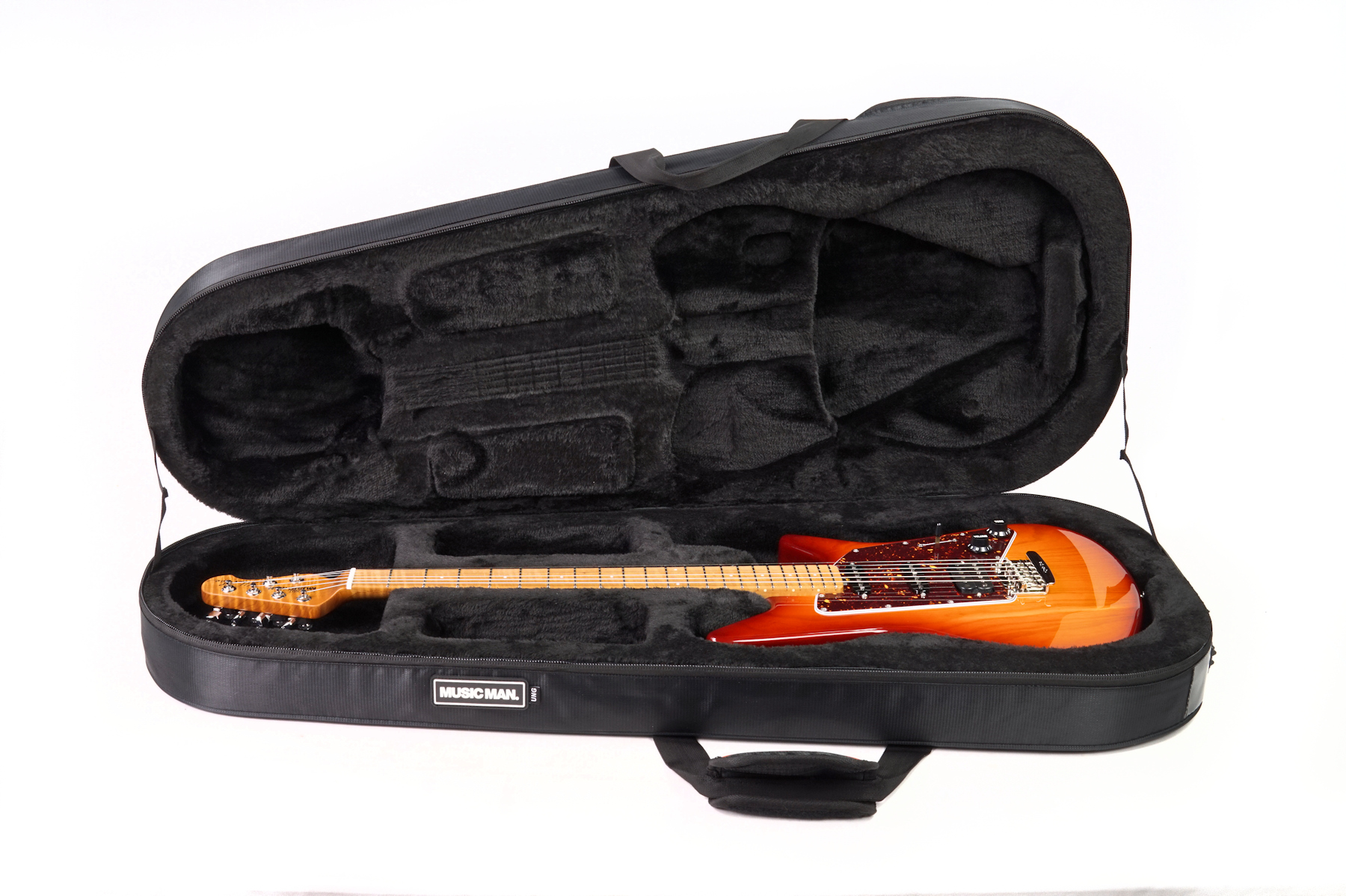 Ernie Ball Music Man Albert Lee HSS - Honey Burst - H09482 - Image 11