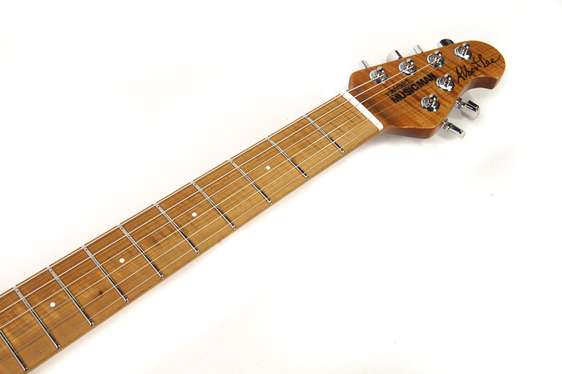 Ernie Ball Music Man Albert Lee HSS - Honey Burst - H09482 - Image 6