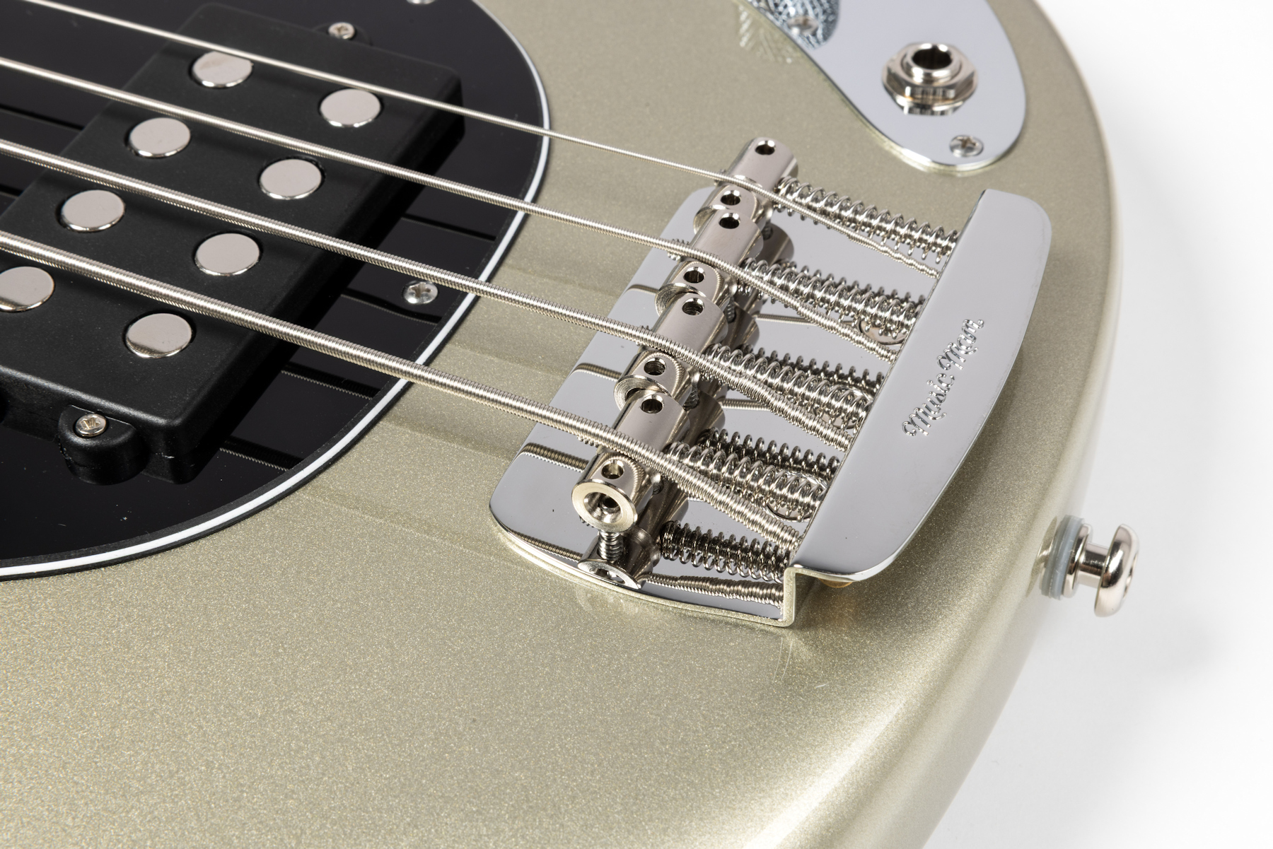 Ernie Ball Music Man StingRay Short Scale - Ghostwood - K12390 - Image 4